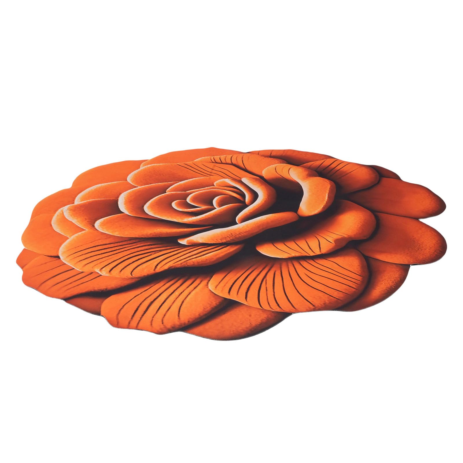 Tapis de sol en diatomée 120x120 cm avec support caoutchouc