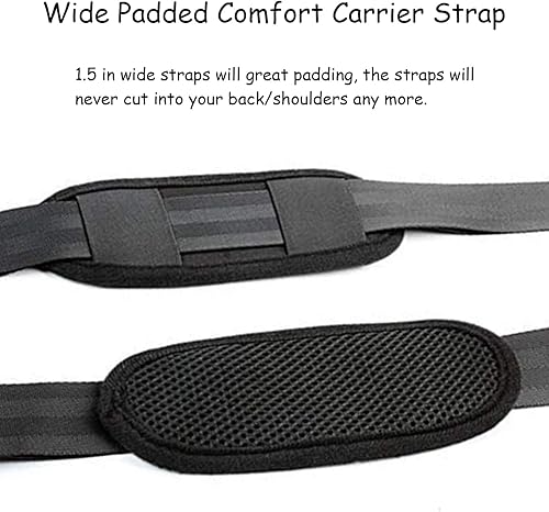 Miniatura 5 de Mochila para perros, mochila para perros pequeños, transportador de bulldog francés, mochilas delanteras para mascotas, mochila ajustable para