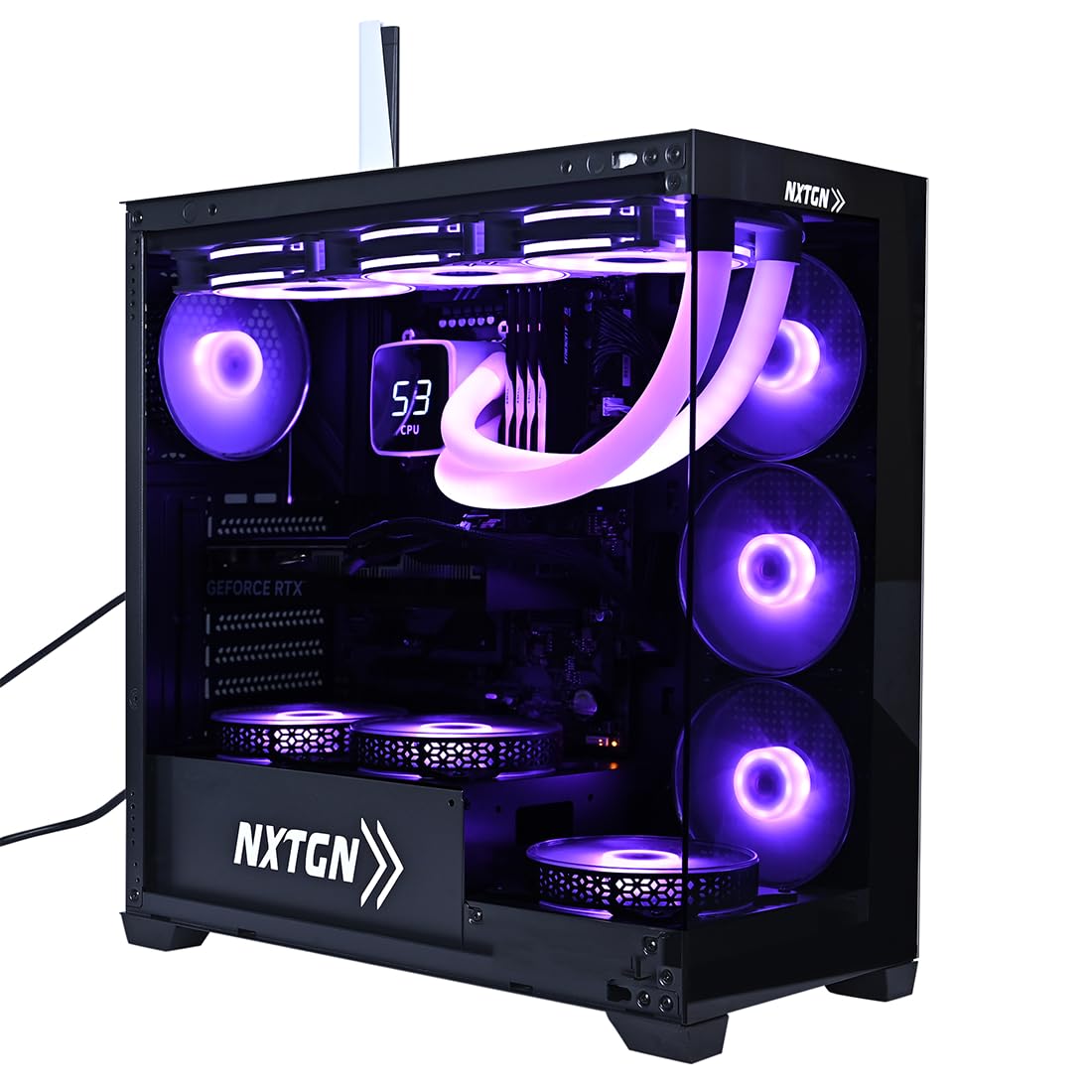 NXTGN CX4 Core i9 14th Gen High-End Gaming PC | RTX 4060ti 16GB | 128GB DDR5 RAM | 2TB NVMe SSD + 4TB HDD | Z790 WiFi/Bluetooth Motherboard | 360 Liquid Cooled | Gaming/AI & LLM’s/Server PC Toy Review India (Iknoor World )