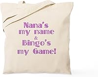 Vista 34 de CafePress Bingo Lingo Tote Bag Natural Canvas Tote Bag, Bolso de compras de tela, Caqui