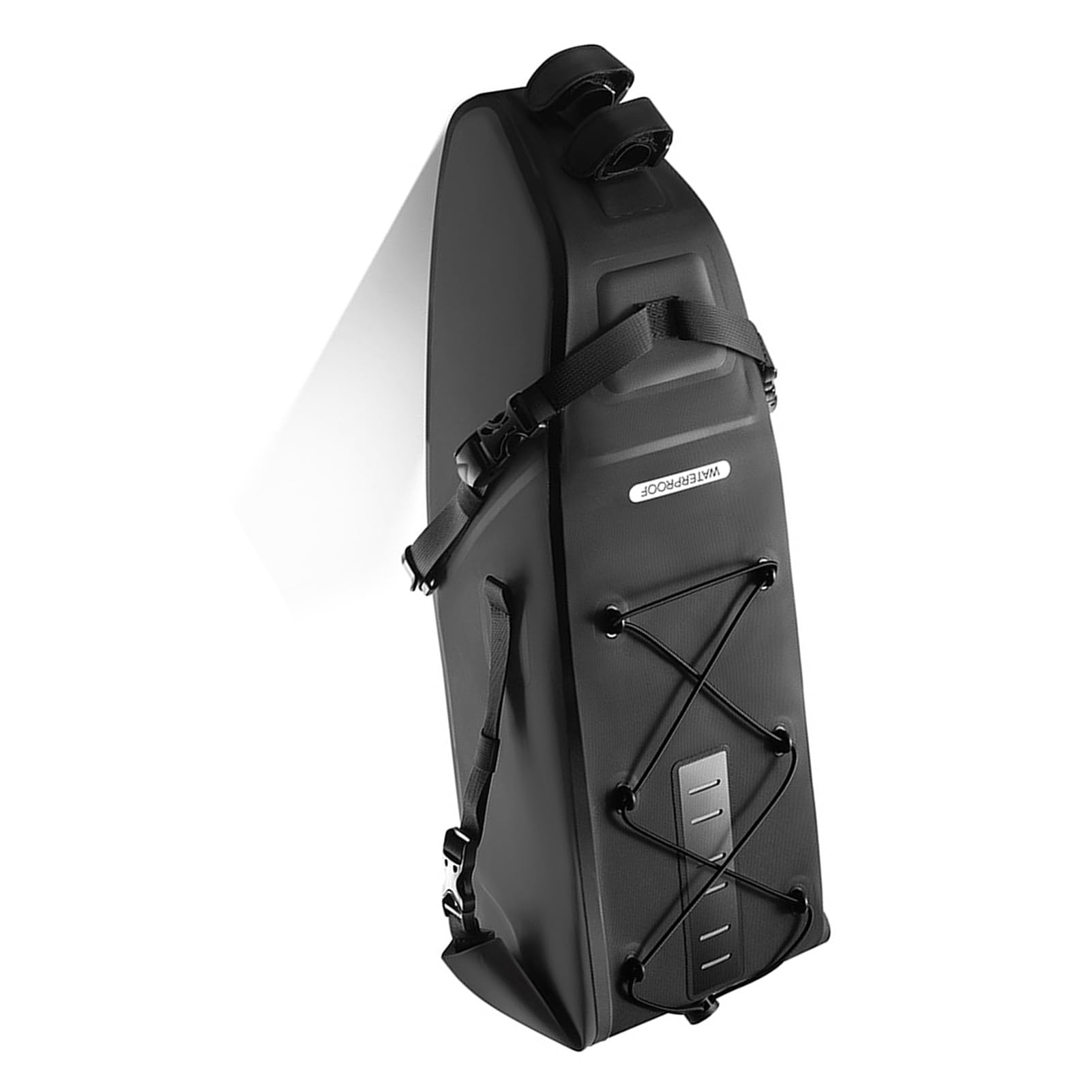 mingzhe Borsa Posteriore Antipioggia per Bicicletta, Grande capacità 14 Litri, Borsa da Ciclismo Sotto il Sedile, Resistente Ai Graffi, Resistente All'usura, con Guarnizione Super (10-14 litri)
