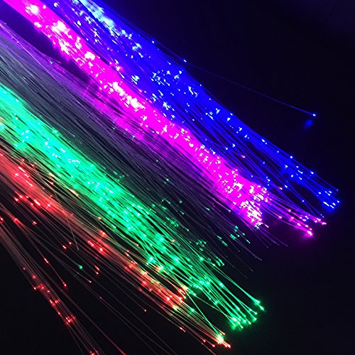 Acooe 43223-14417 10 Pack Led Hair Lights, Optics Flashing Barrettes thumb #3