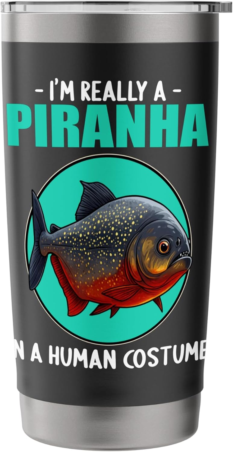 Piranhas Piranha Stainless Steel Insulated Tumbler - Image 3