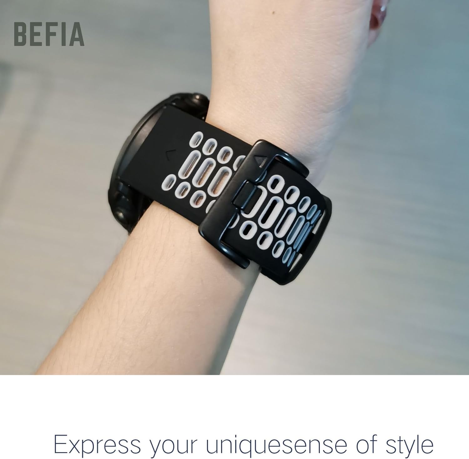 22mm Quickfit Watch Band for Garmin Fenix 5 6 7 Pro Solar Forerunner 935 745 965 955, 22 Breathable Wristband Strap - Image 7