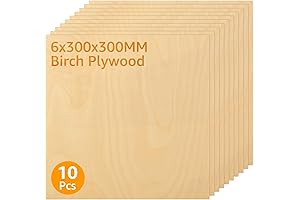 10-Count Baltic Birch Plywood Sheets: Affordable Precision for Your Creative Pursuits