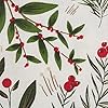 DII Christmas Kitchen Towel Set, Floral Tea Towels for Baking, Cleaning, Entertainment & Cooking, 18x28, Holiday Sprigs, 2 Piece #2
