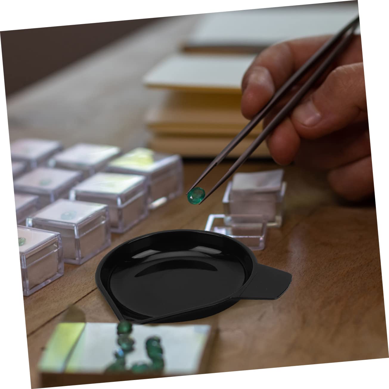 20stücke Teiliges Elektronischer Waagschalen Aus Kunststoff Für Präzises Wiegen Von Pulver Flüssigkeiten Und Schmuck Für Küche Bäckerei Und Geschäfte
