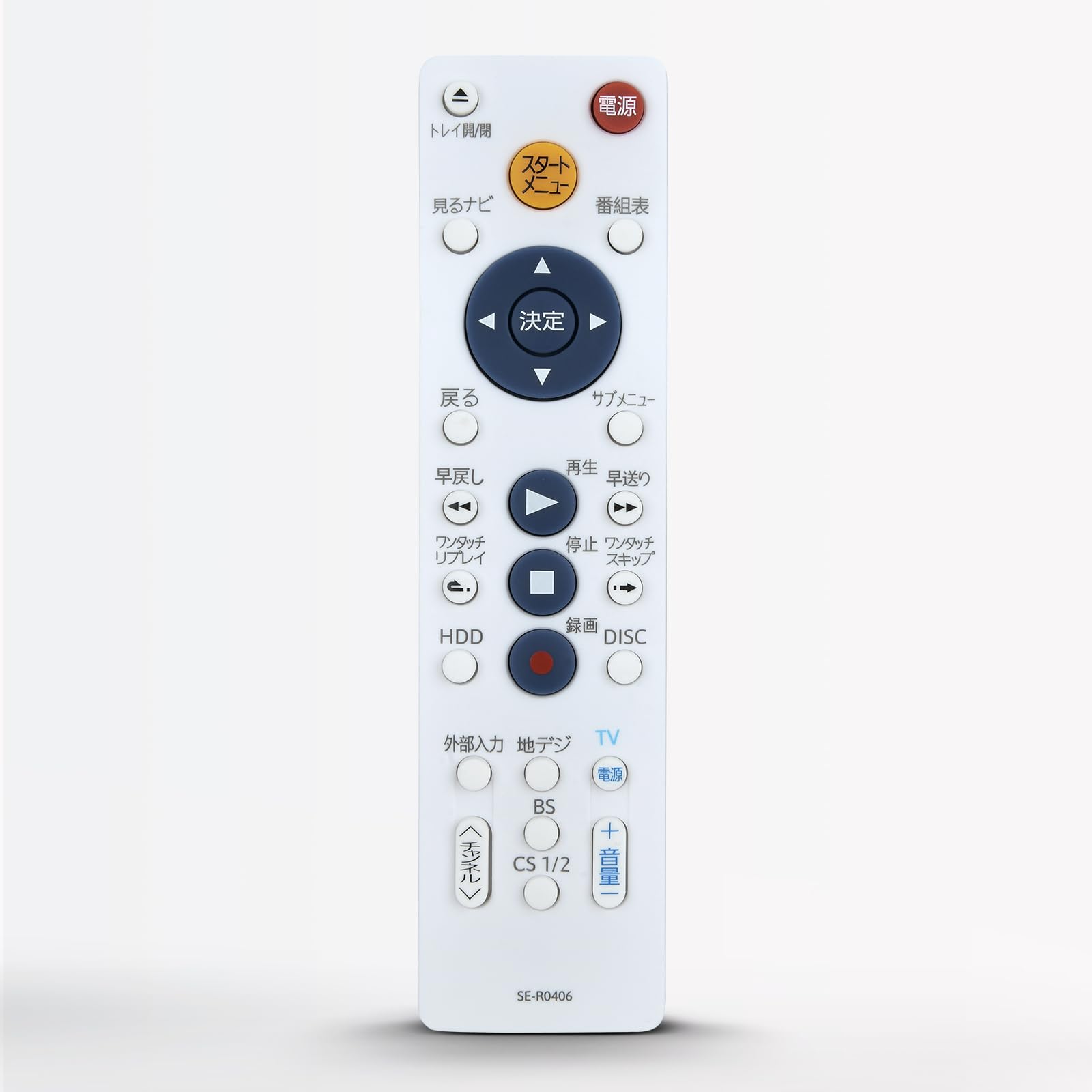 Amazon | ブルーレイレコーダーリモコン SE-R0406 for TOSHIBA 東芝