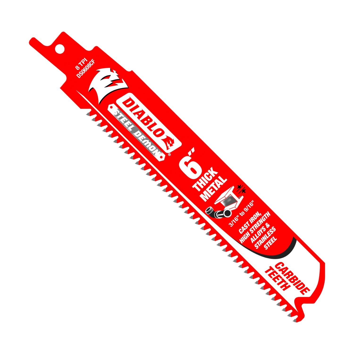 Freud DS0608CF3 Diablo Reciprocating Blade 6