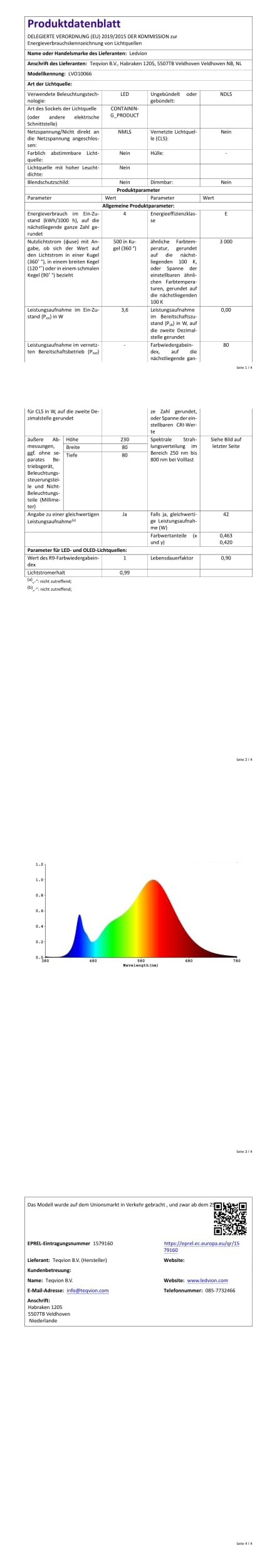 Ledvion - Lampada da Parete LED, 9W, 800 Lumen, 3000K, IP54, Nera e Quadrata, Luce Doppia Up&Down, Lampada da Esterno, Lampada Decorativa, Illuminazione da Giardino