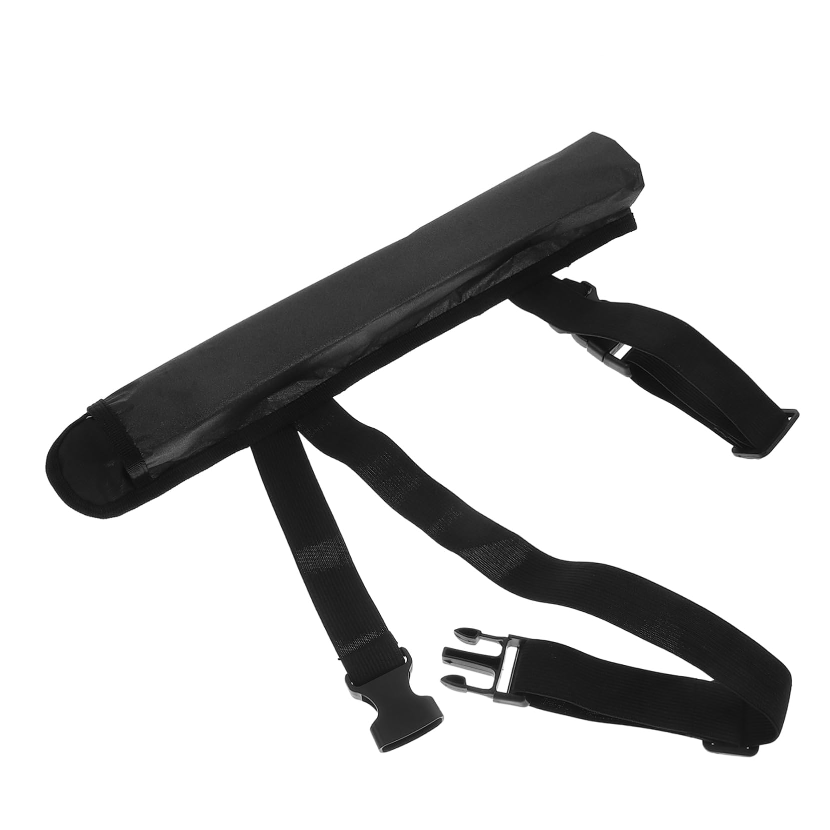 PRETYZOOM Thigh Fan Pouch for Folding Hand Fans Reflective Design Handy Storage Bag with Leg Straps for Easy Carrying for Kung Fu Fans