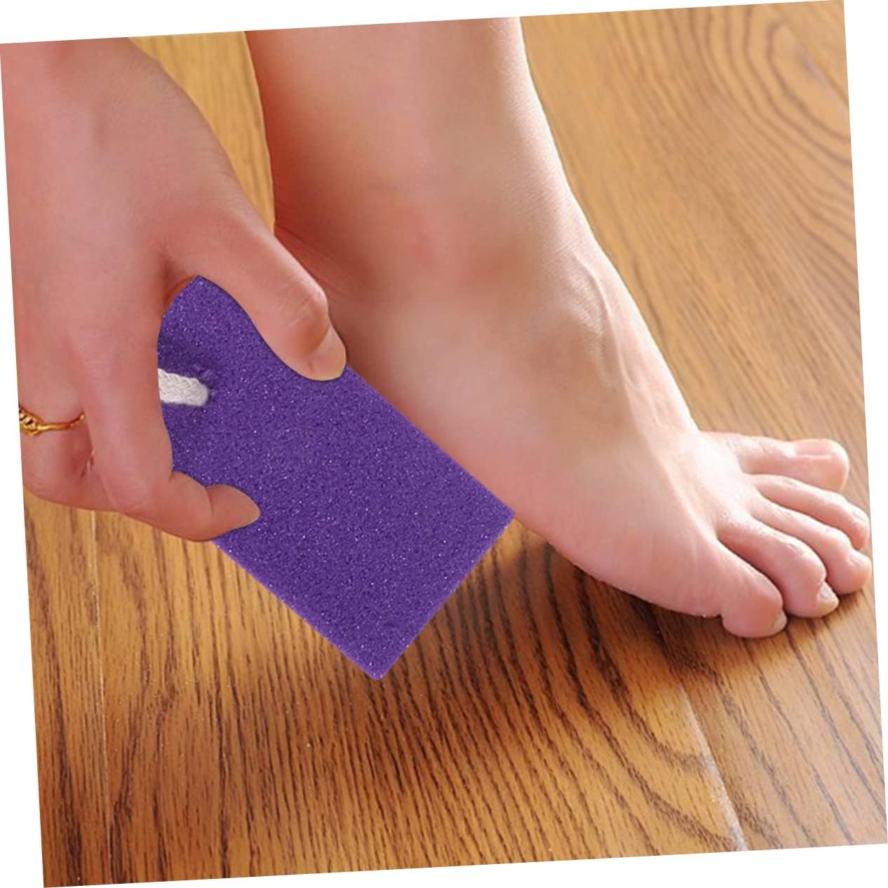 2sets Pumice Stone Exfoliating Tool Foot Pumice for Dead Skin Remover Grinding Stone (Mixed) 4pcs*2