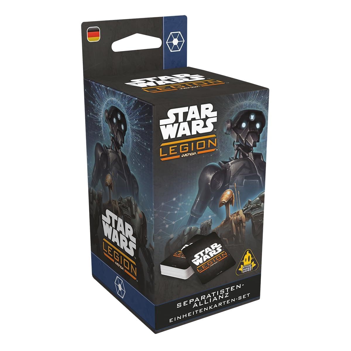 asmodee, Star Wars: Legion - Separatist Alliance Unit Card Set, Atomic Mass Games, Expansion, Tabletop, 2 Players, 14+ Years, 120-180 Minutes, German