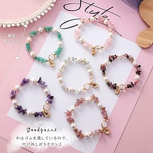 Amazon | moin moin ブレスレット レディース アクセサリー 腕輪