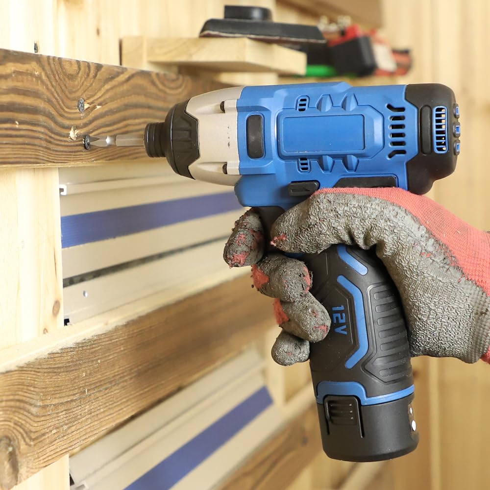 CODE IMPACT コードインパクト Amazon.com: Cordless Impact Driver Kit, 1/4'' Hex Power