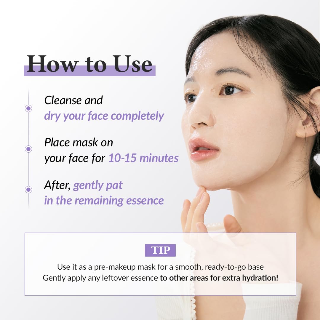 Dr.Althea Jelly Seal Dewy Mask | Hydrate & Restore Balance | Boost Natural Radiance with PhytoPDRN Lotus | Vegan Korean Skincare (Pack of 4) - Image 7