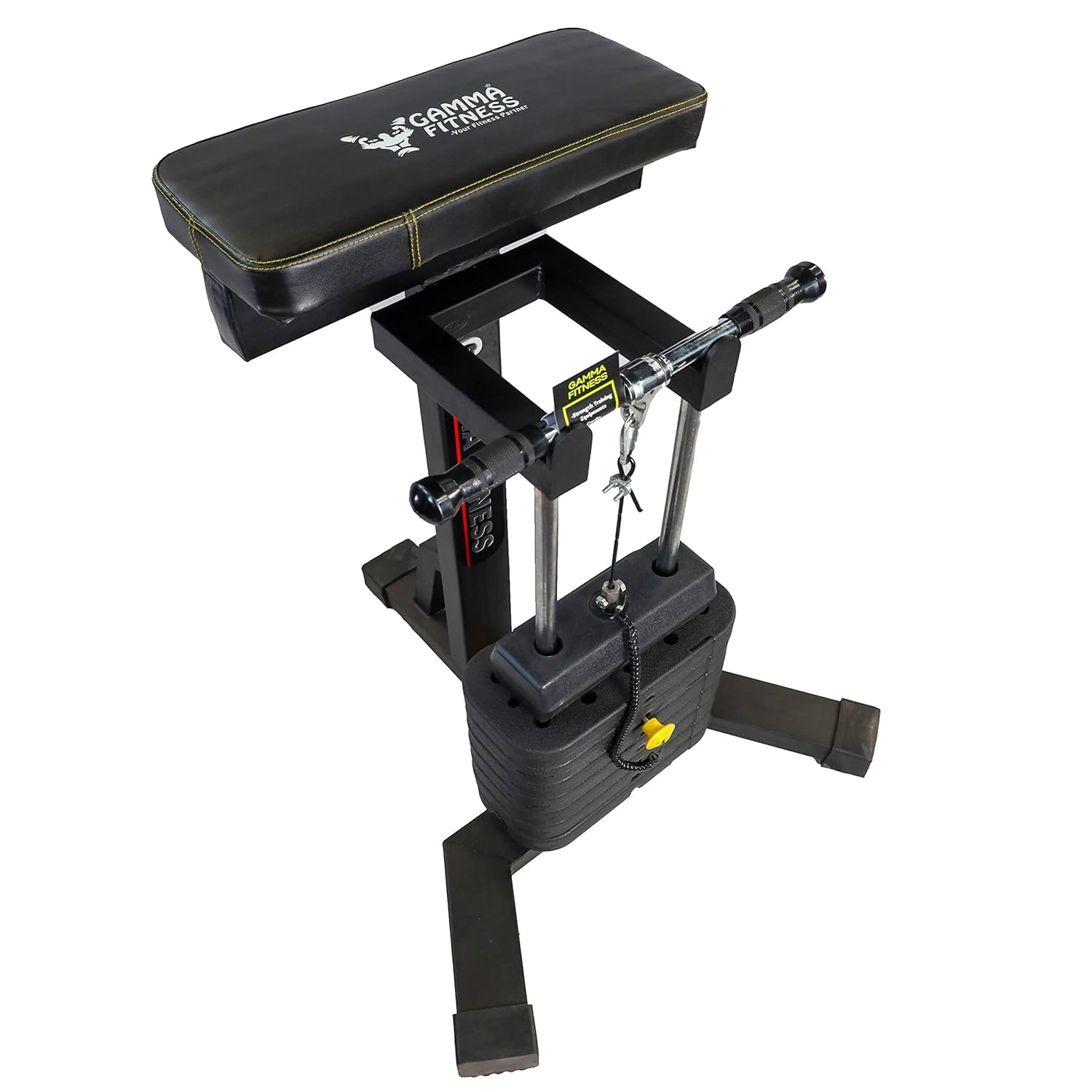 Gamma Fitness Wrist Curl Machine for Gym | Forearm Machine with 40 Kg Weight Stack | for Commercial or Home Gym Purpose WC-202 Pro (B0CY8J3Z94) Amazon Price History, Amazon Price Tracker