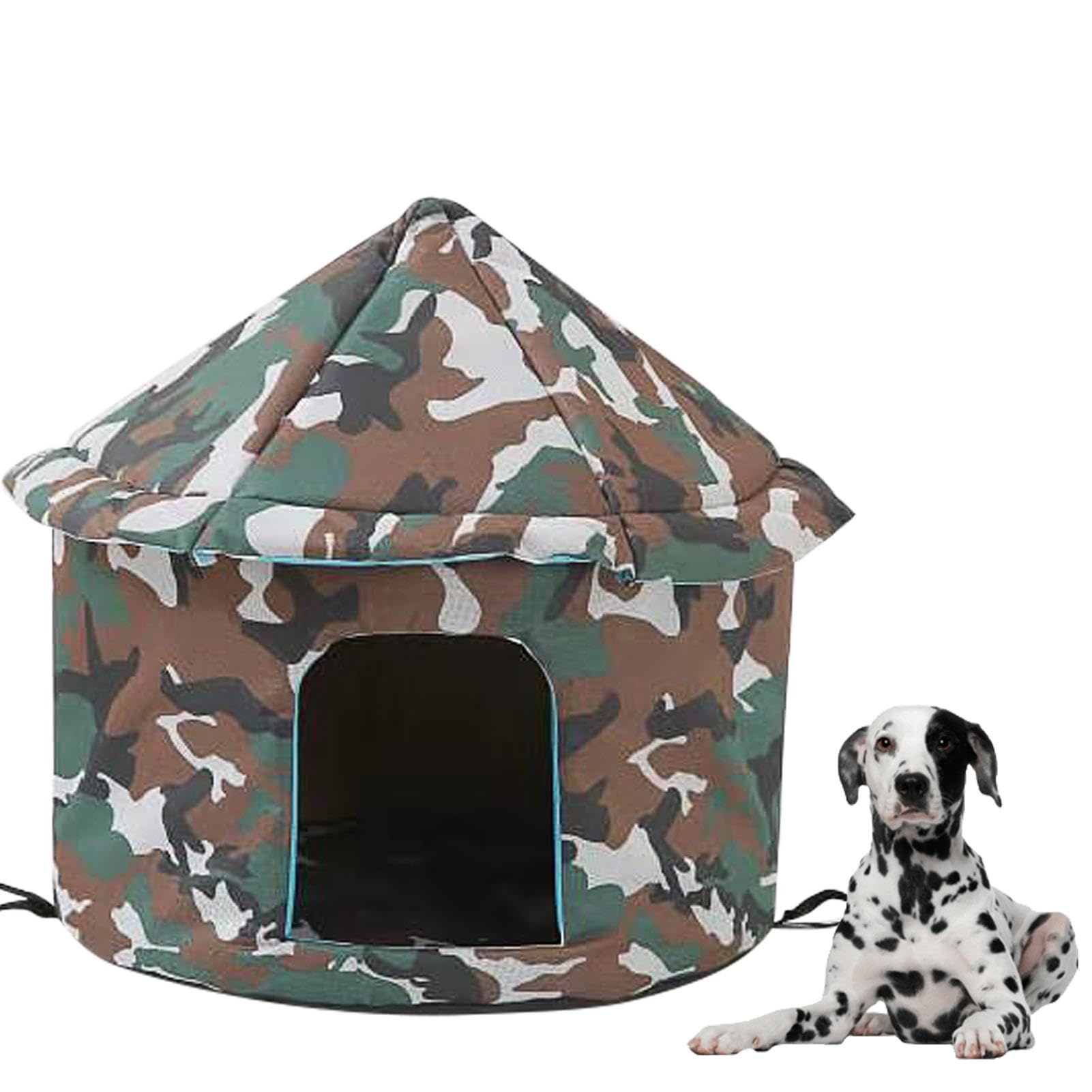 Outdoor Cat House - Outdoor Cat Kennel Weatherproof | Waterproof Insulated Cat Warm Shelter For Winter | Cat House Insulated | Cold Weather Pet House For Outside Community Cats