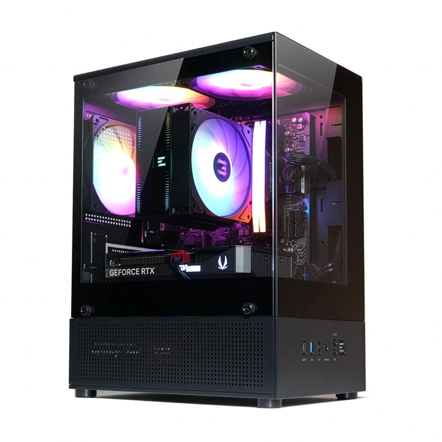Amazon.com: Zalman CUBIX-G Micro-ATX PC Case, MATX Case with 3 X