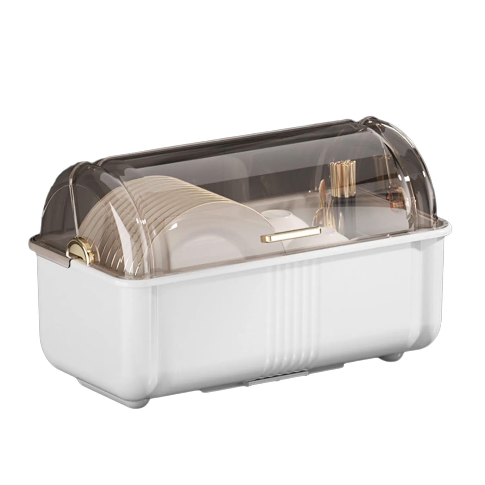 Grande capacità di essiccazione rack pratico bianco rack di essiccazione stand per mantenere un bancone cucina
