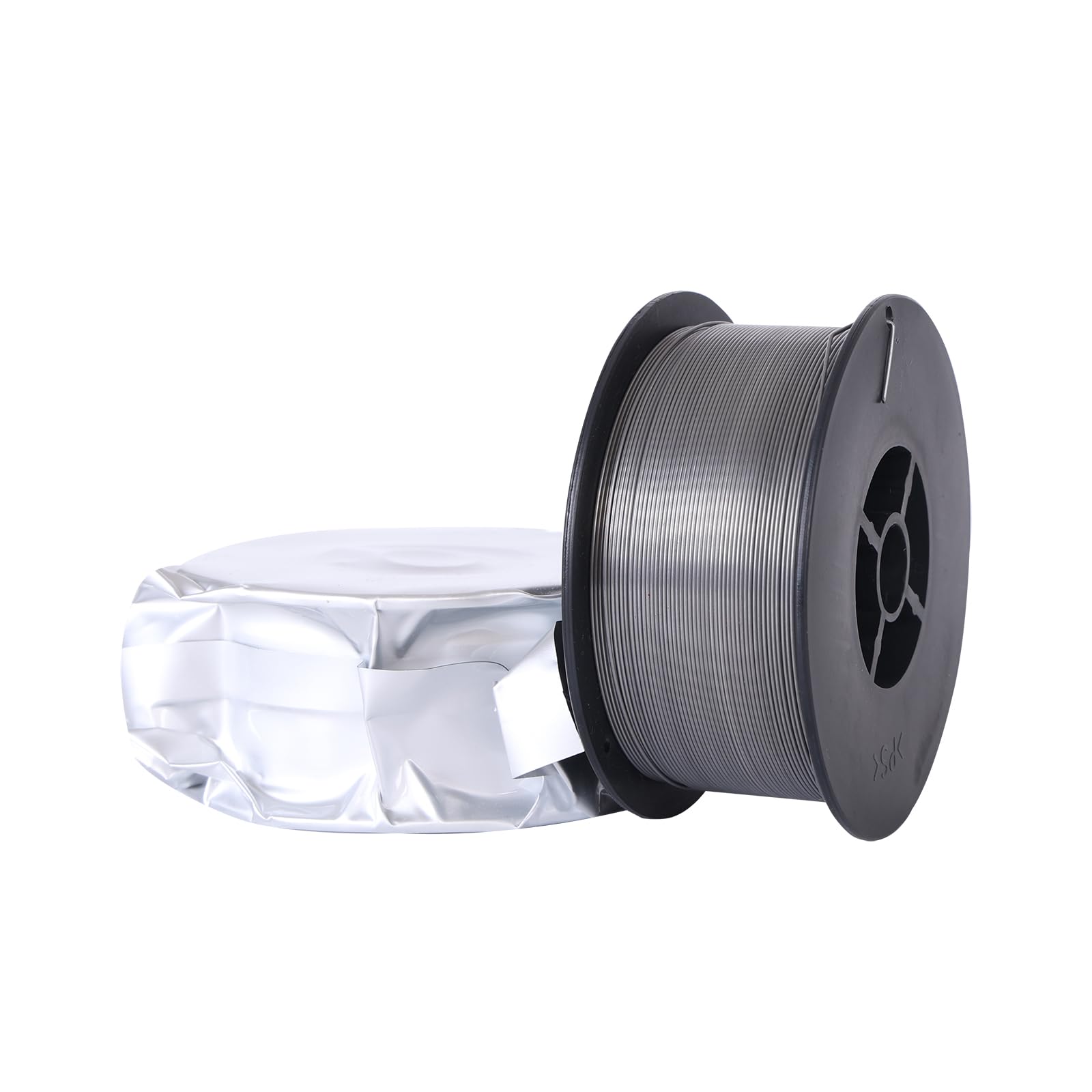 0.030" Flux Core Gasless MIG Welding Wire, 2.2 lbs Spool E71T-GS Carbon Steel Welder Wire, Low Spatter Mild Steel Welding Consumables for Gasless MIG