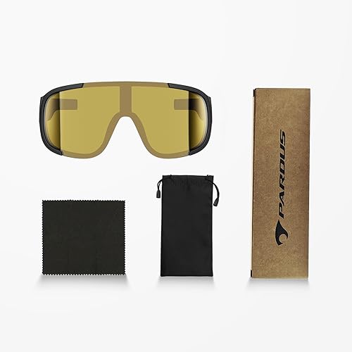 Miniatura 6 de PARDUS Lentes de sol deportivos polarizados, protección UV400, parasol de clase 3 para hombres y mujeres, para pesca, excursiones, ciclismo