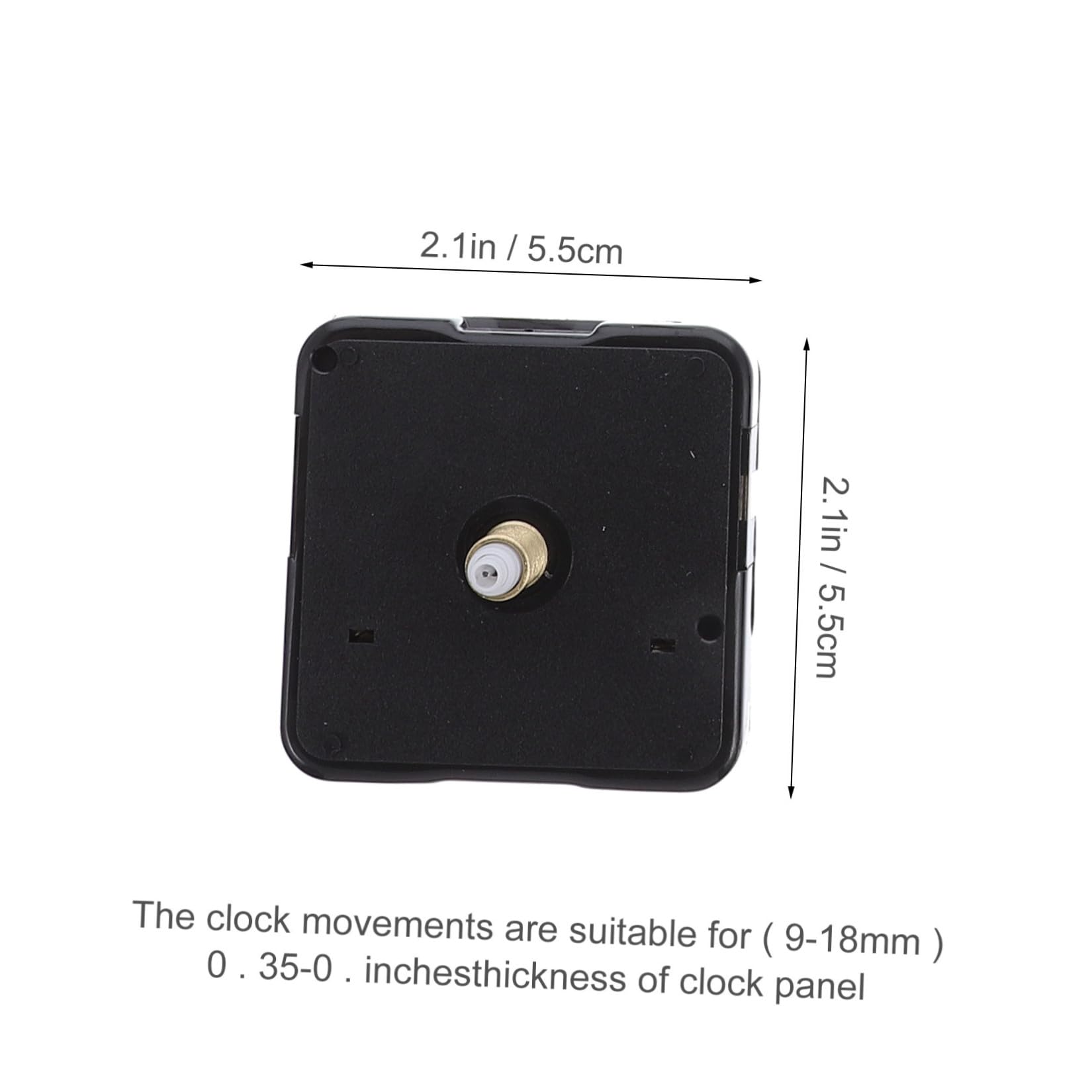 HOMSFOU 6sätze Hochmoment Uhrwerk Mit Langschaft Geräuschloses Quartz-uhrwerk Für -Uhren Uhrzeiger Ersatzkit Für Wanduhr Und Tischuhr