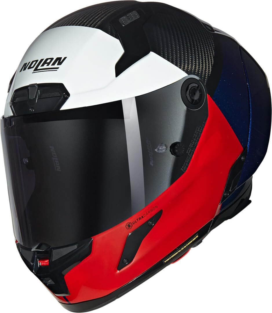 Nolan X-804 RS Ultra Carbon Kapalı Motosiklet Kaskı-Blocco 348-S