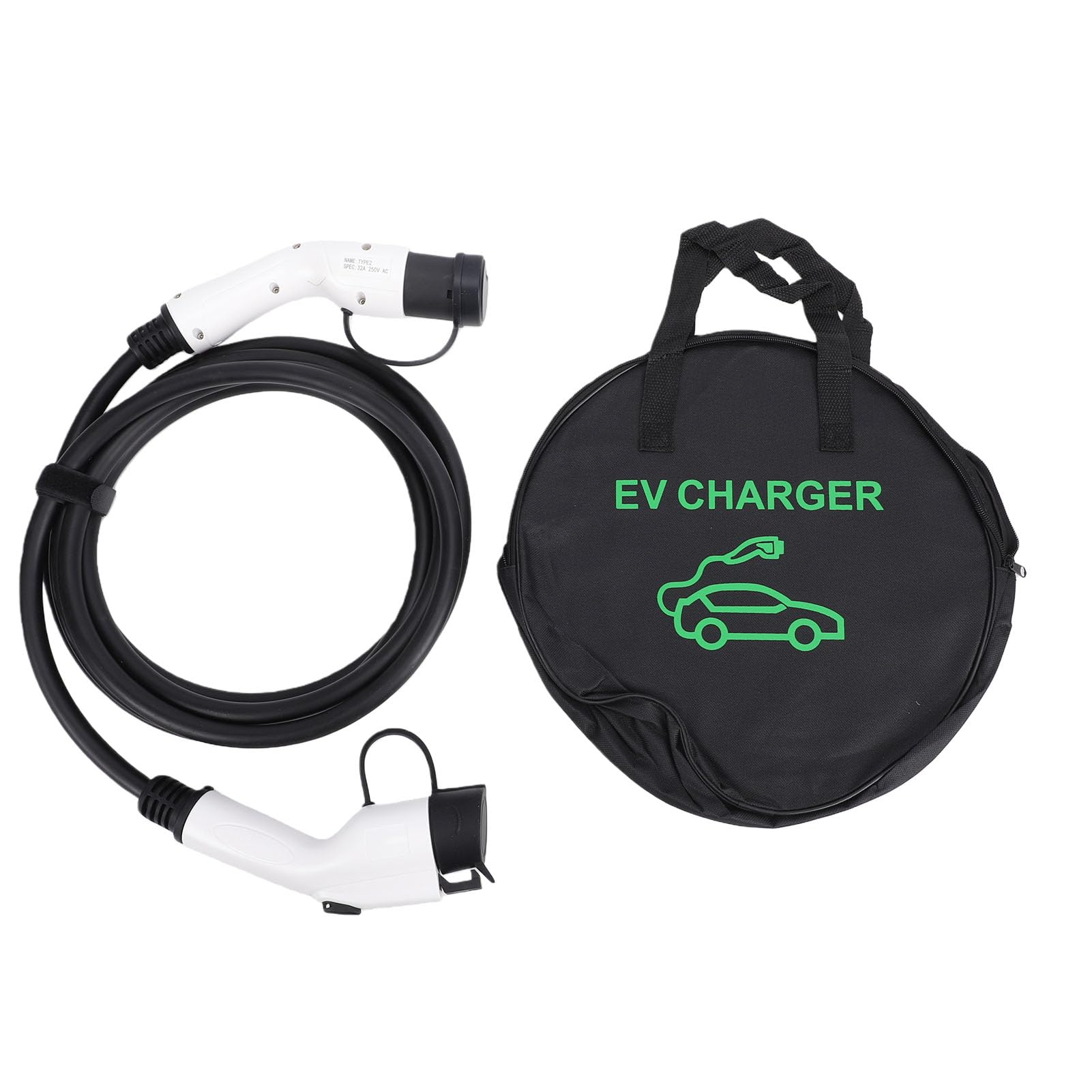 Long 16FT Type 2 to J1772 EV Extension Cable 32A for Extended Range