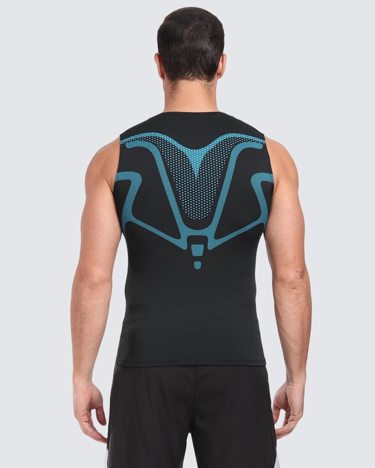 Mens Tank Tops,Sport Running Dry Fit Gym Shirt, Wicking Athletic Mesh Breathable Muscle Tee Workout Sleeveless Shirts