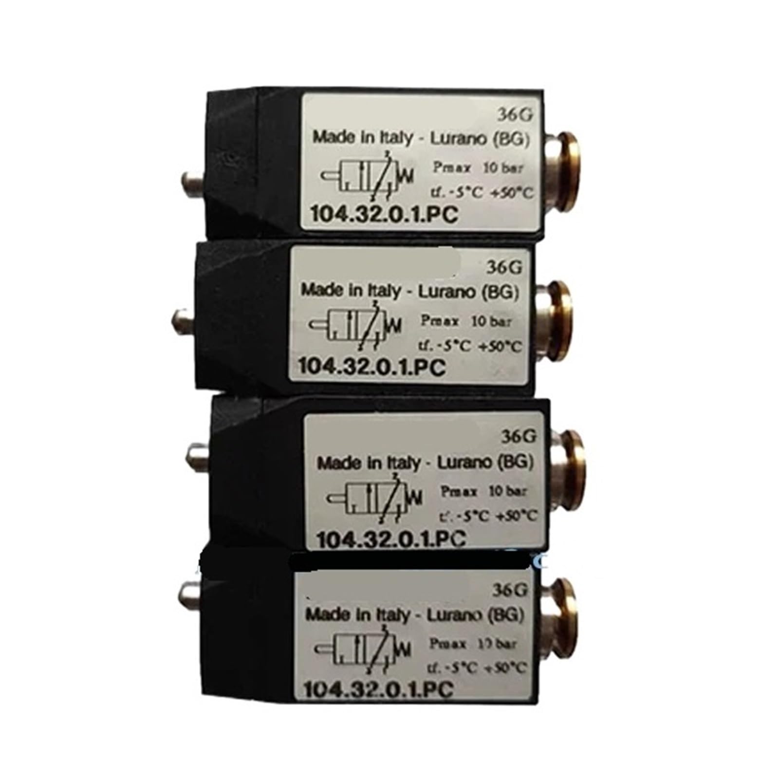 YACODLUL 1pcs 104.32.0.1.PC Normally Closed Solenoid Valve