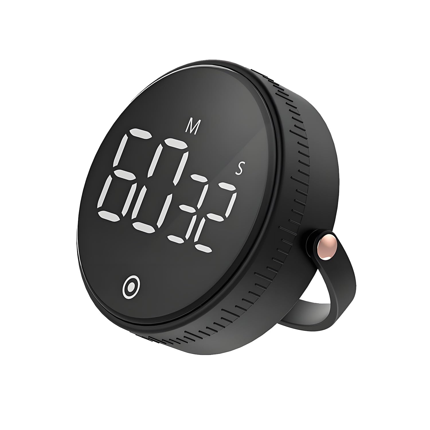 Qumox Digital Kitchen Timer - Magnetic Countdown/Countup with Large LED Display, Adjustable Volume, Ideal for Cooking, Seniors