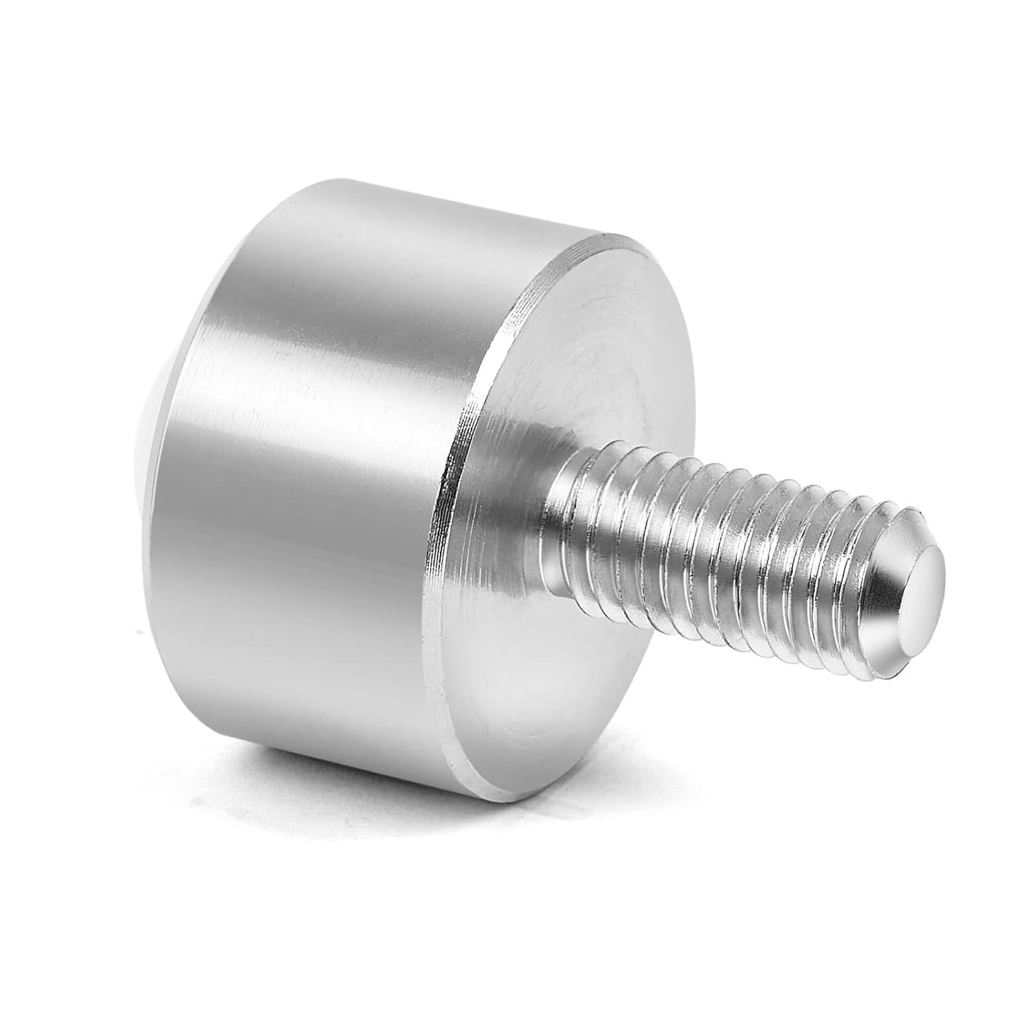 Ball Caster Roller Transfer Bearing - Ball Transfer Unit Appliance Caster Transmission 1 Inch M12,Stud Mounted,Thread Stem,Nylon & Carbon Steel,550 Lbs Total Load Capacity,Set of 4