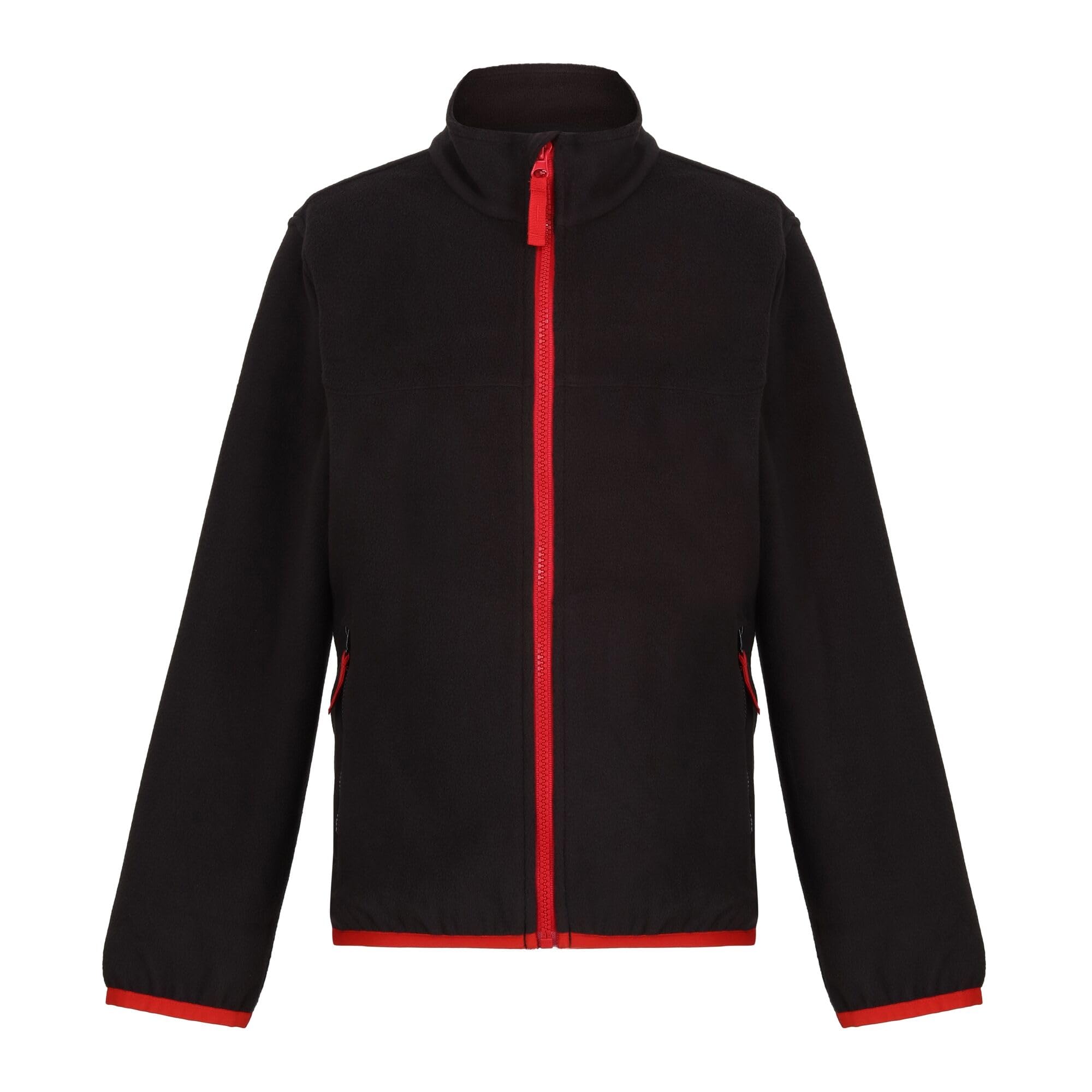 Regatta Professional Boys Full Zip Micro Fleece Jacket, Black, 34 EU