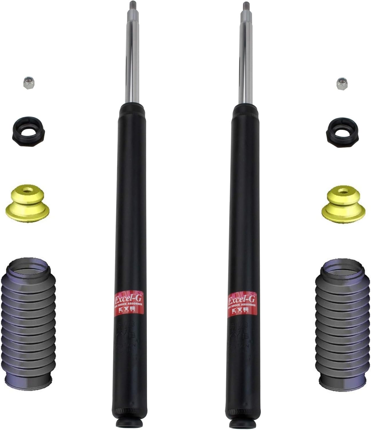 Rear Newparts Suspension Strut Catridges and Bellows Kit For Nissan 260Z