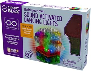Circuit Blox™ Sound Activated Dancing Lights Student Set - E-Blox®