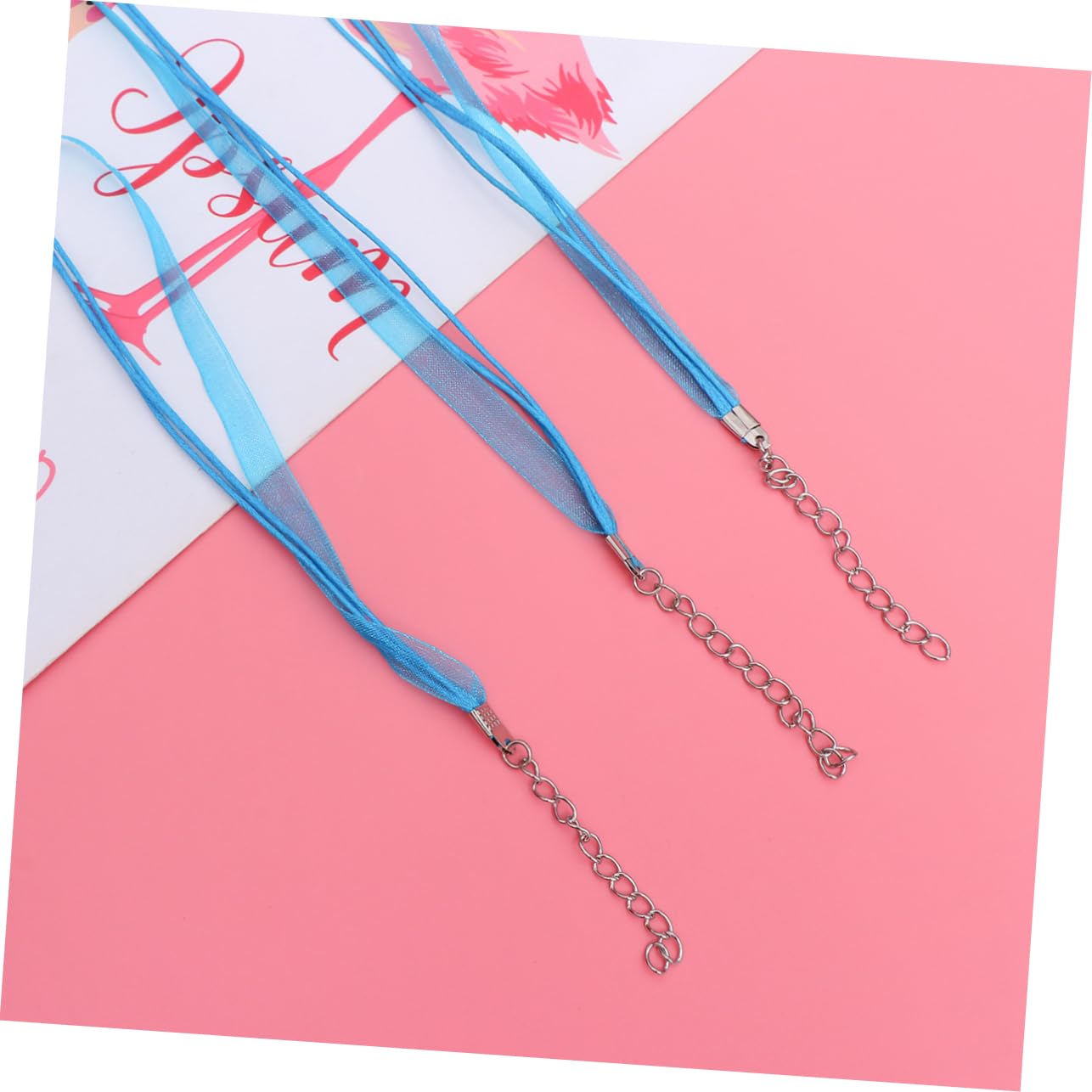 HOMSFOU 100pezzi Cordino Per Collane Di Gioielli Corda Di Cera Filata Per Creazione Di Gioielli Forniture Per Creazione Di Di Cordini Con Fibbia Moschettone Per Braccialetti e Collane