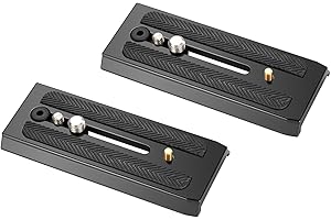 2pcs Quick Release Plate Tripod Mounting Plate for Camera Mount with 1/4...