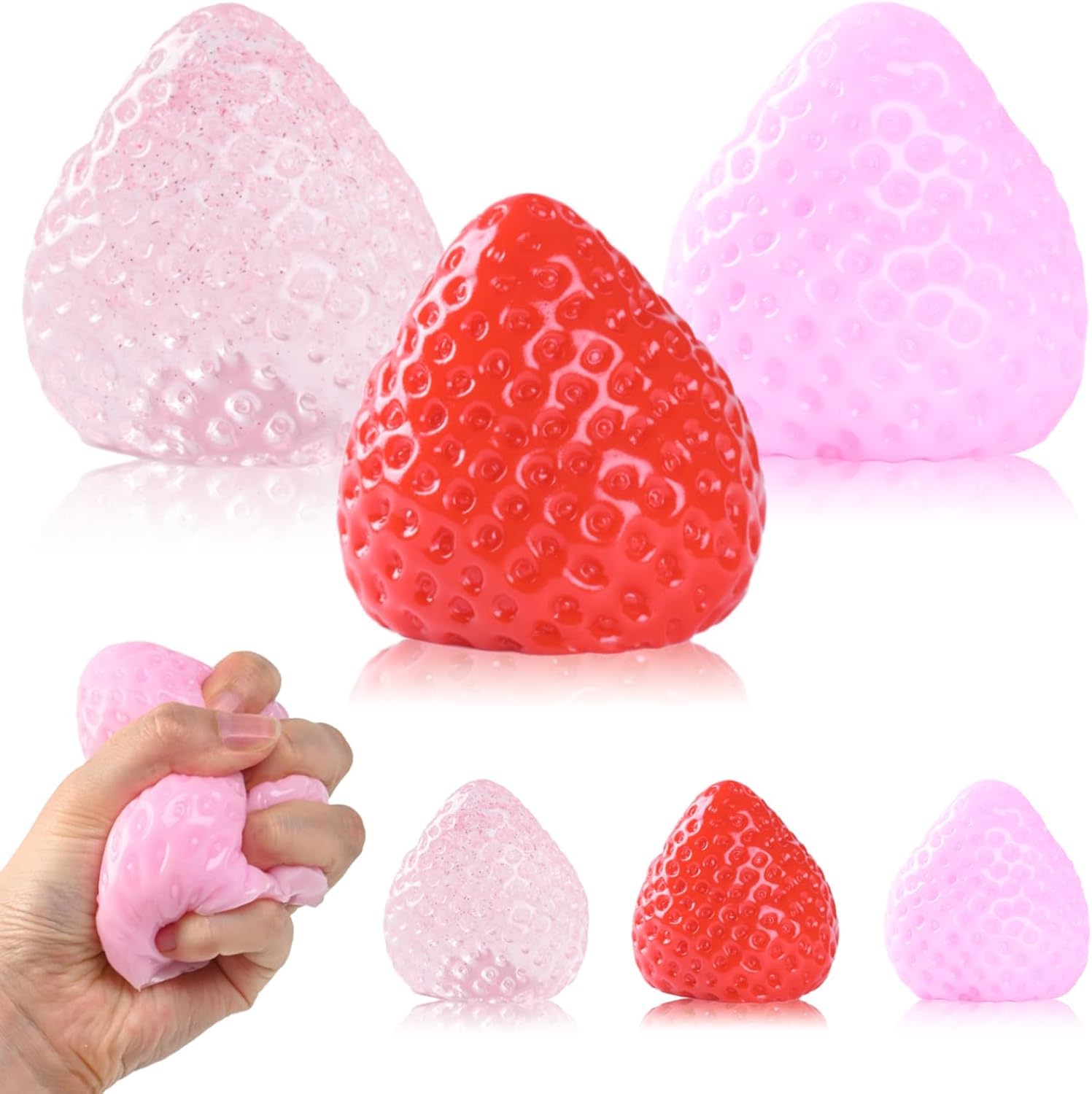 Strawberry Scented Squishy - Stress Relief Toy -10