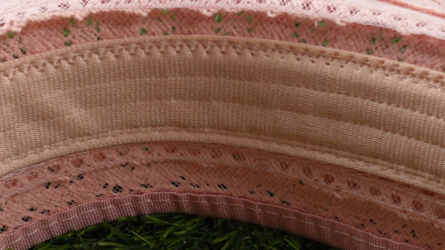 Straw Sun Visors for Women, Wide Brim Roll-Up Sun Hat  display picture 1