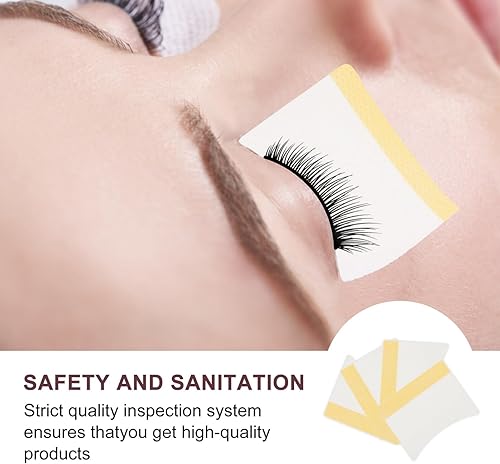 Miniatura 2 de GLEAVI 400 hojas removedoras de pestañas, herramienta de pestañas para pestañas postizas, herramientas de extensión de pestañas para prolongar el