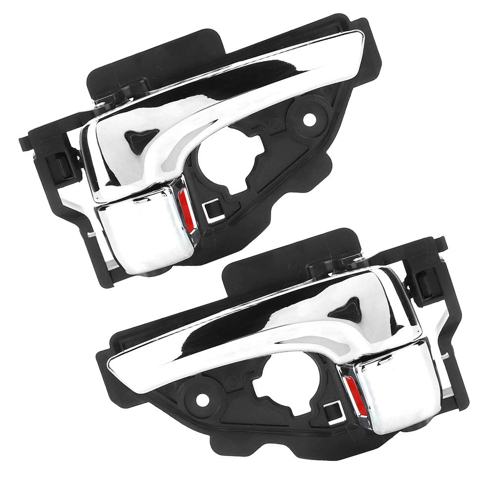 Jelquix 82610-2S010 Electroplate Bright Color Inside Left Right Door Handle Durable Design Fit for Hyundai Vehicles