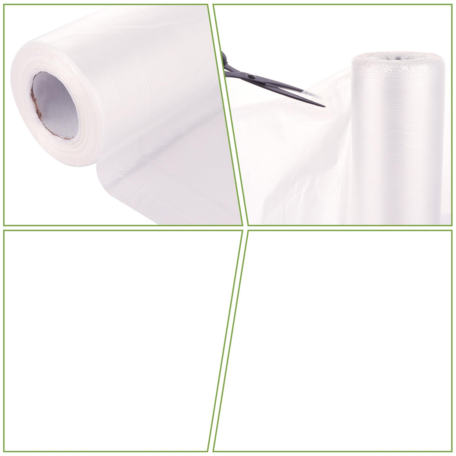 CYEER 3 Roll Dust Sheets for Decorating 2m x 50m Large Plastic Sheet Rolls - Image 4