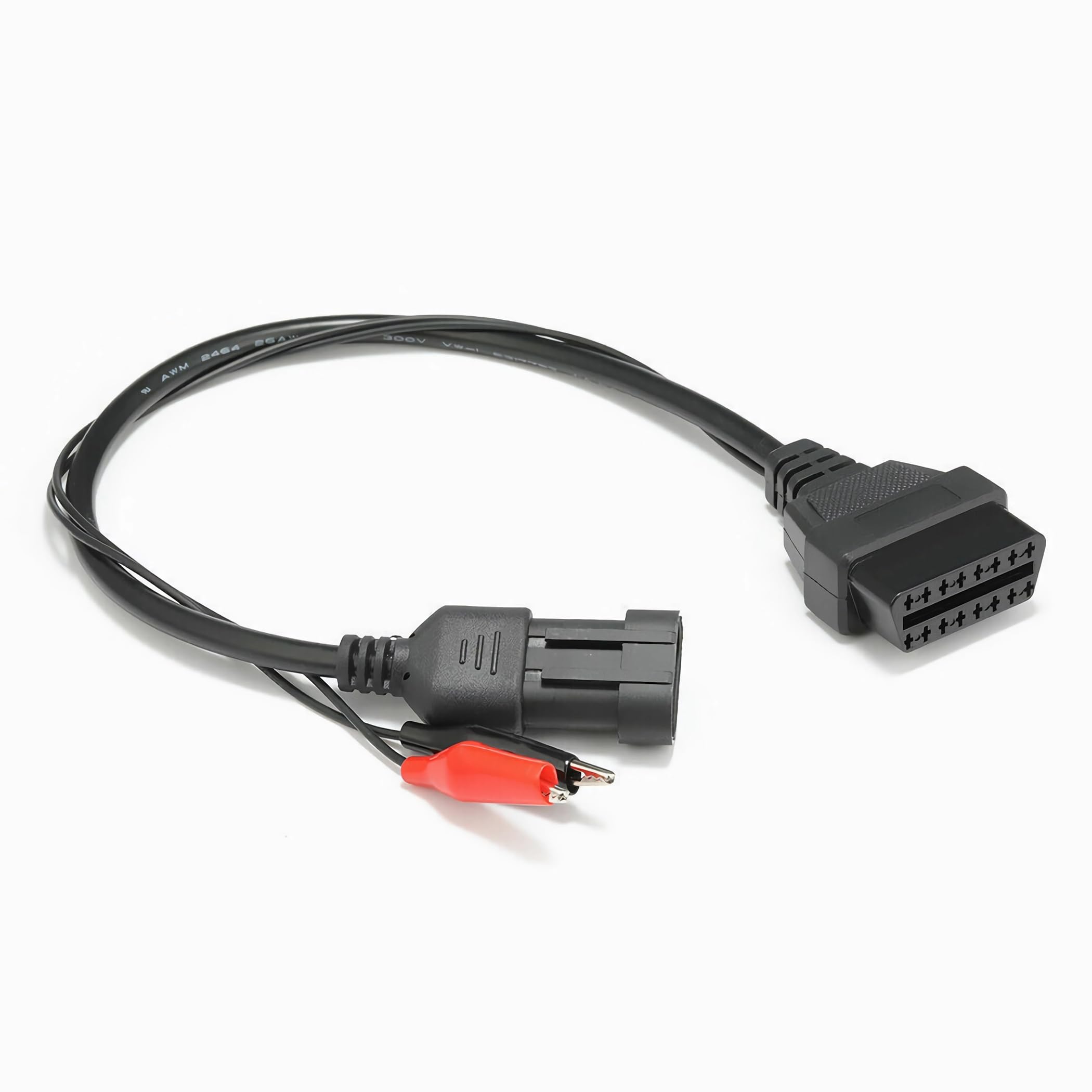 H86 Bolwins OBD2 cavo adattatore OBD2 3 pin su FIAT 16 pin, adattatore 3 pin a 16 pin OBD2 adattatore maschio cavo diagnostico interfaccia femmina