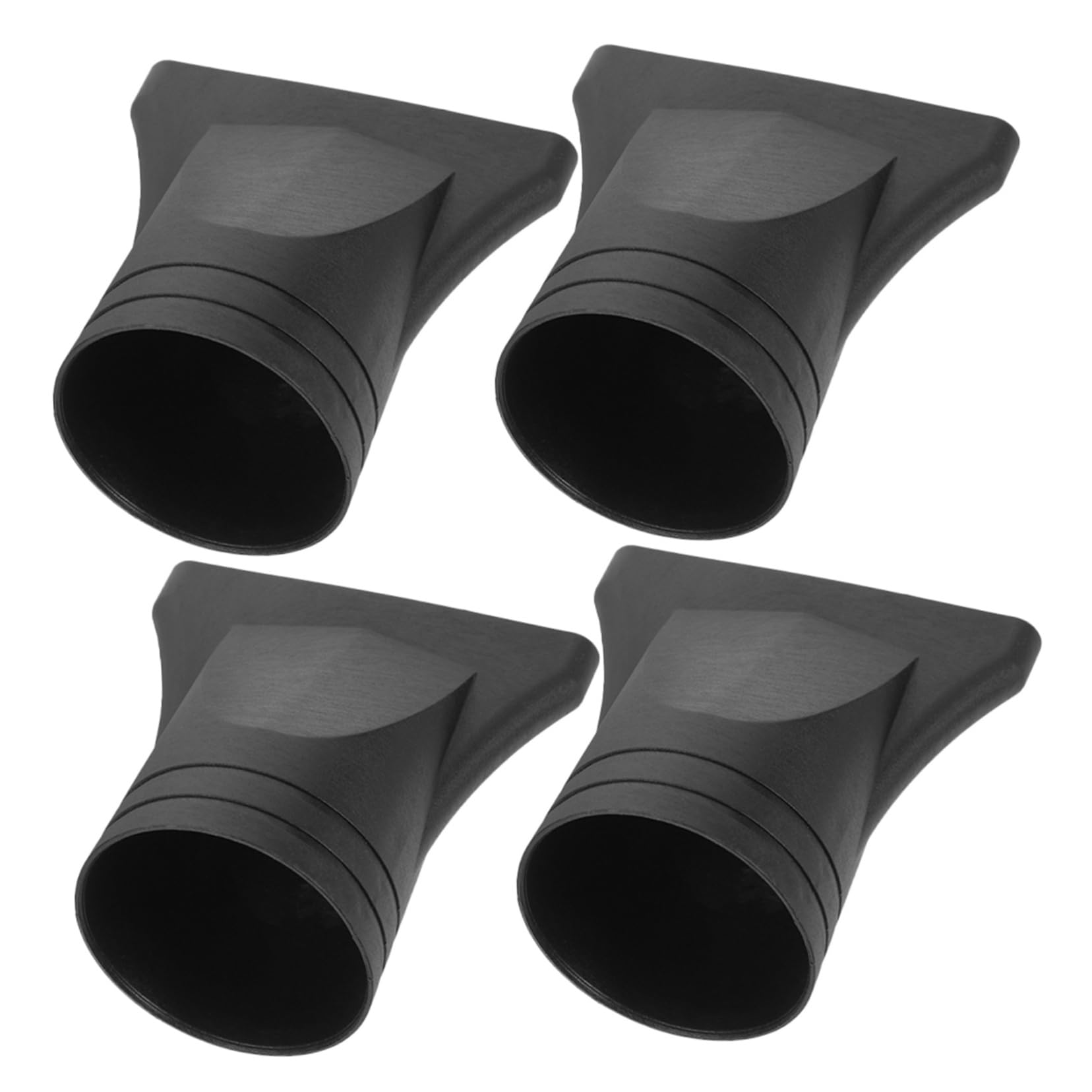 Boquilla Concentradora Estrecha para Secador de Pelo 4 Piezas Compatible Diámetro 4-4.8 Cm Resistente a Altas Temperaturas para Peinado Rápido Peluquería y Uso Doméstico