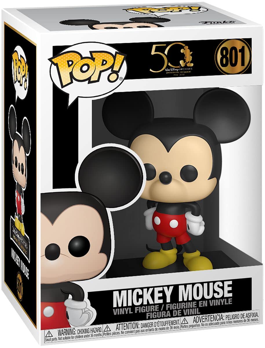 Amazon.com: Funko Pop! Disney: Archives - Mickey Mouse