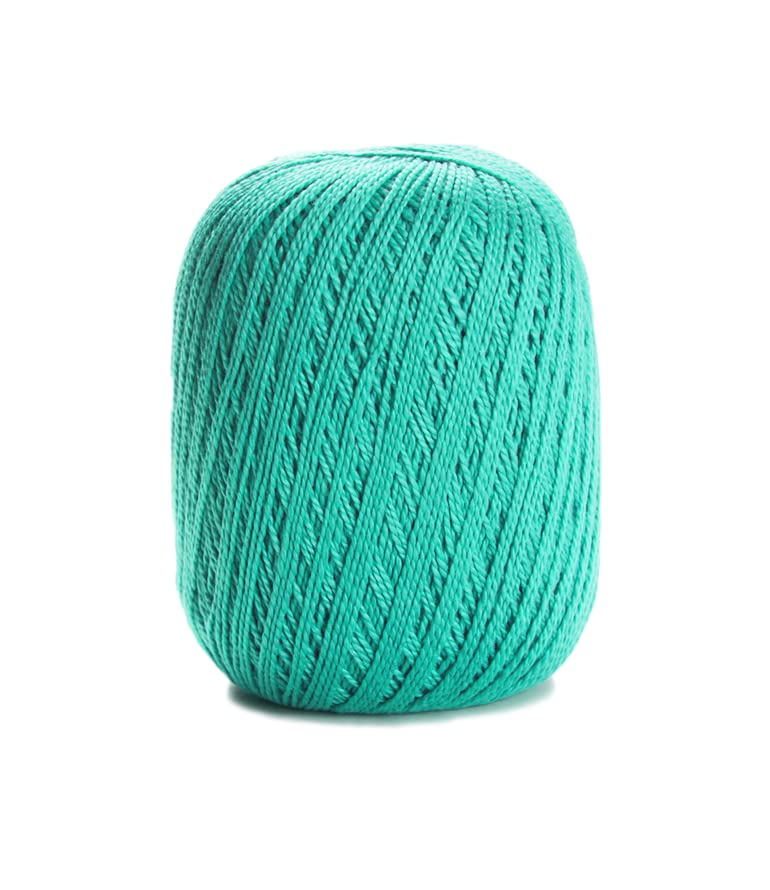 Circulo Anne Yarn 100% Mercerized Cotton 147g - 5556, Green (5556 - Tiffany), 547 Yards (Pack of 1) - Image 2
