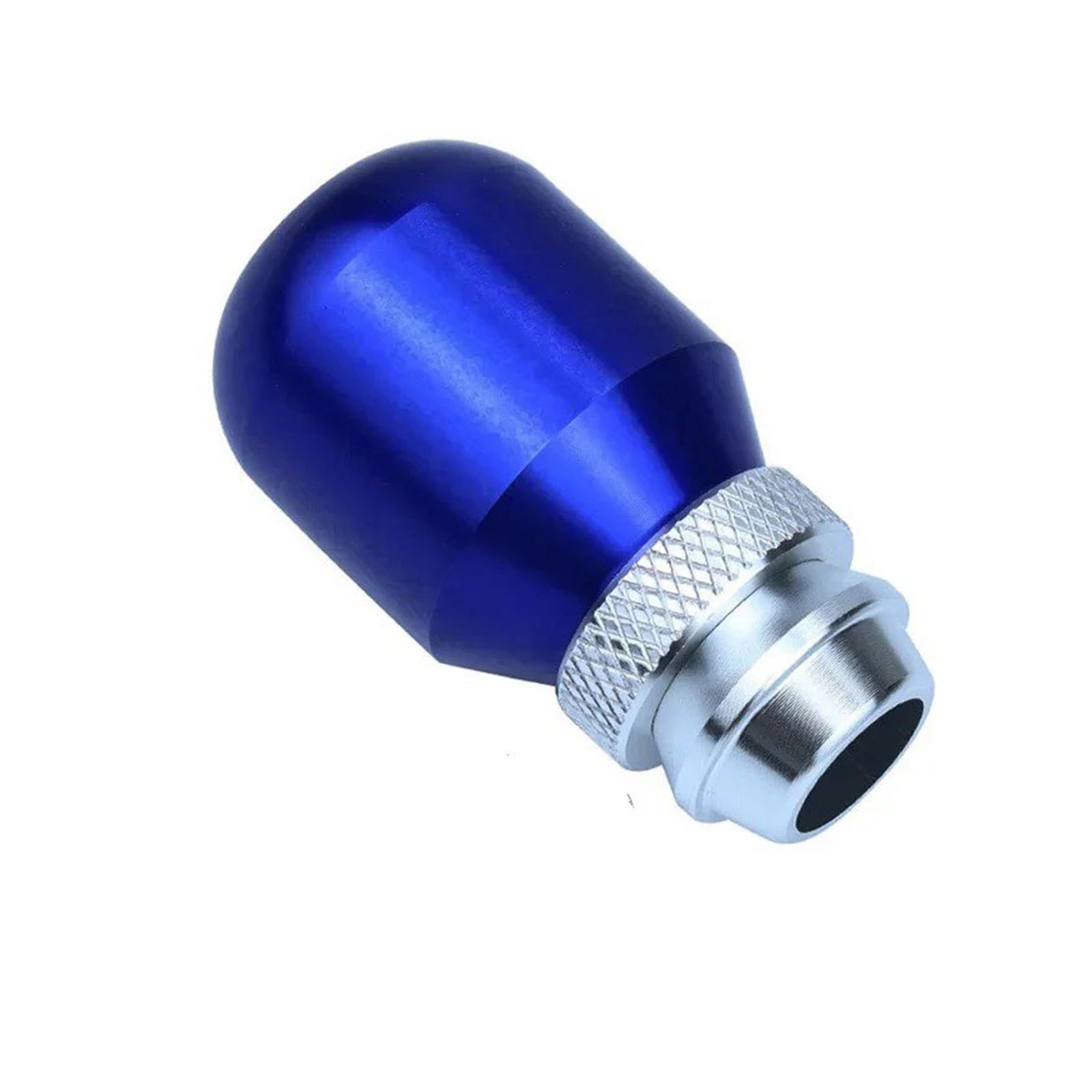 Mkgkacvcpt Blue Manual Shifter Knob Universal Adjustable & Retractable Car Shift Knob Aluminum Alloy Gear Stick For Manual Transmission Vehicles(Blue)