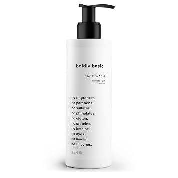 Boldly Basic Fragrance Free Face Wash - Unscented - Dermatologist Tested