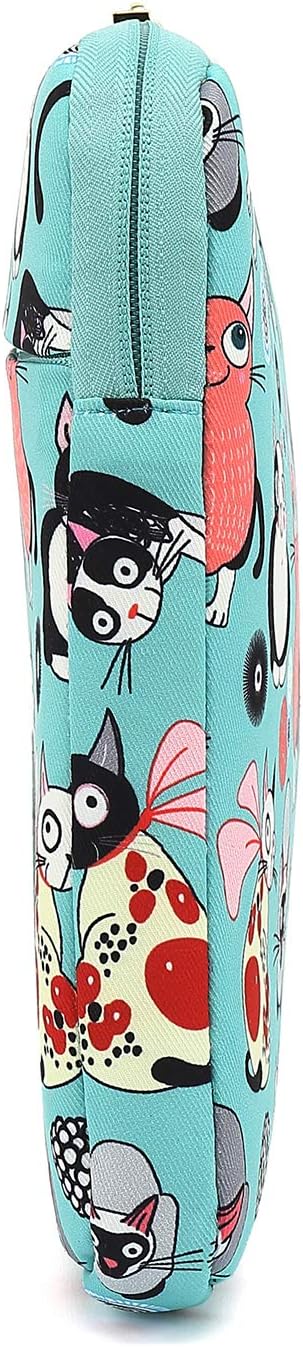 KAYOND Water-Resistant 15 inch Laptop Sleeve,15.6 inch 15 inch Laptop Case Carrying Notebook Bag (15-15.6 Inch, Lovely cat) - Image 8